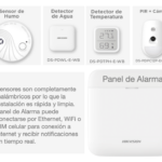 panel de alarma para site mdf idf temperatura humedad