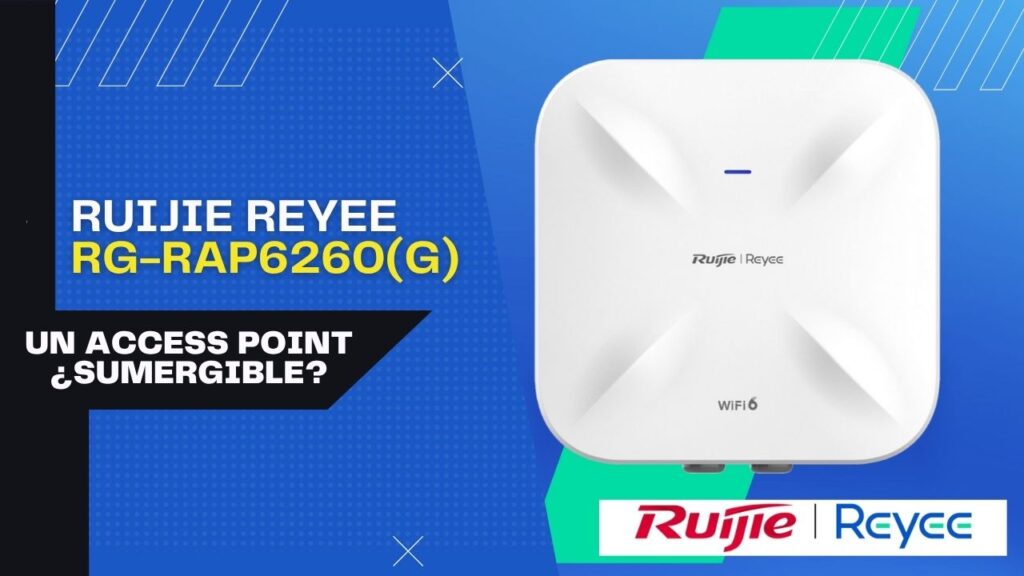 ruijie reyee access point sumergible rg-rap6260(g)