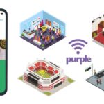 purple portal cautivo para marketing wifi facebook cuestionario