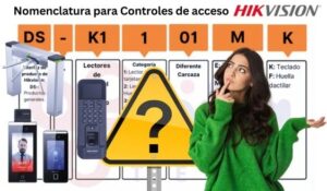 en qué consiste la nomenclatura para controles de acceso hikvision