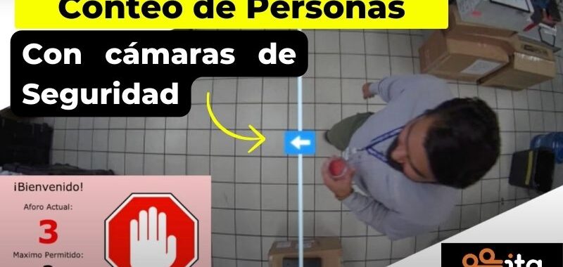 conteo de personas con cctv camaras de seguridad