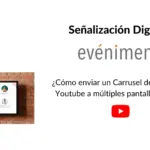 como enviar un reel de youtube a pantallas de tv