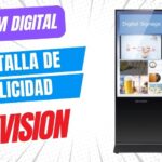 totem de publicidad digital piso hikvision