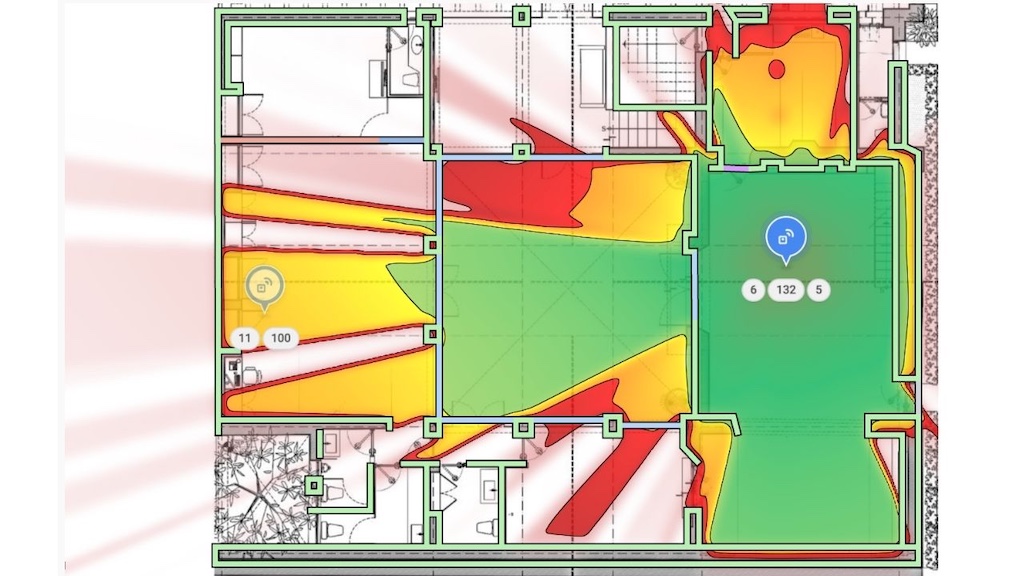 predictive wifi site survey mexico