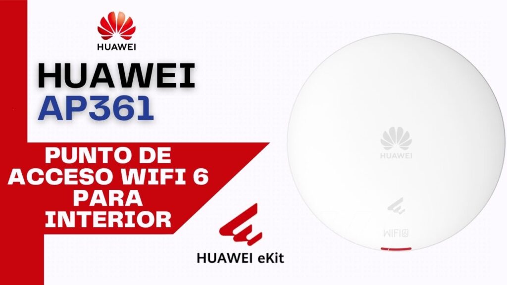 Huawei ekit ap361 punto de acceso wifi 6 para interior