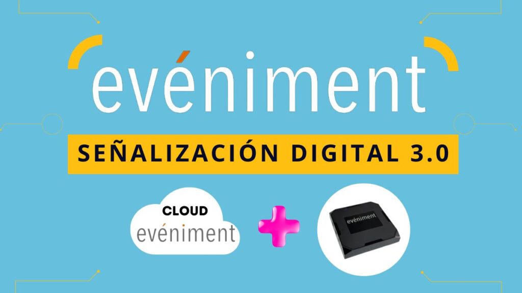Evéniment caja de publicidad mexico digital signage señalización digital