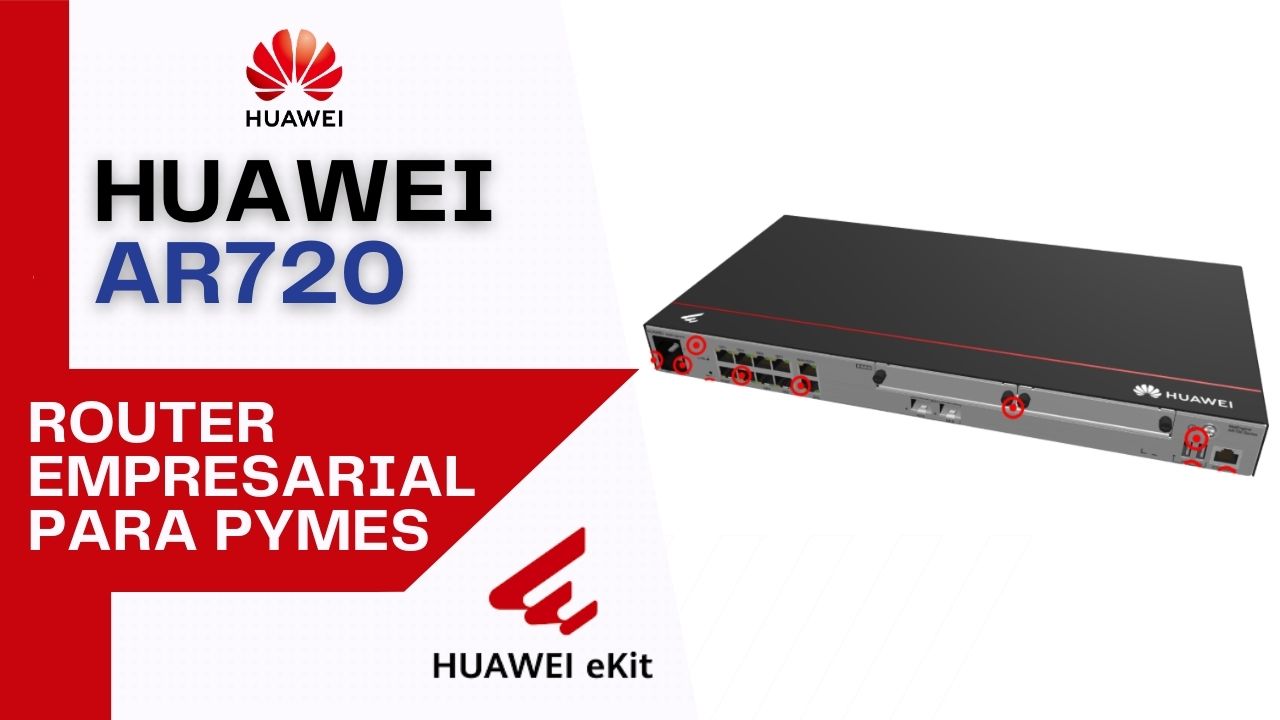 Huawei NetEngine Ekit AR720 Router Empresarial para PyME - ITA TECH