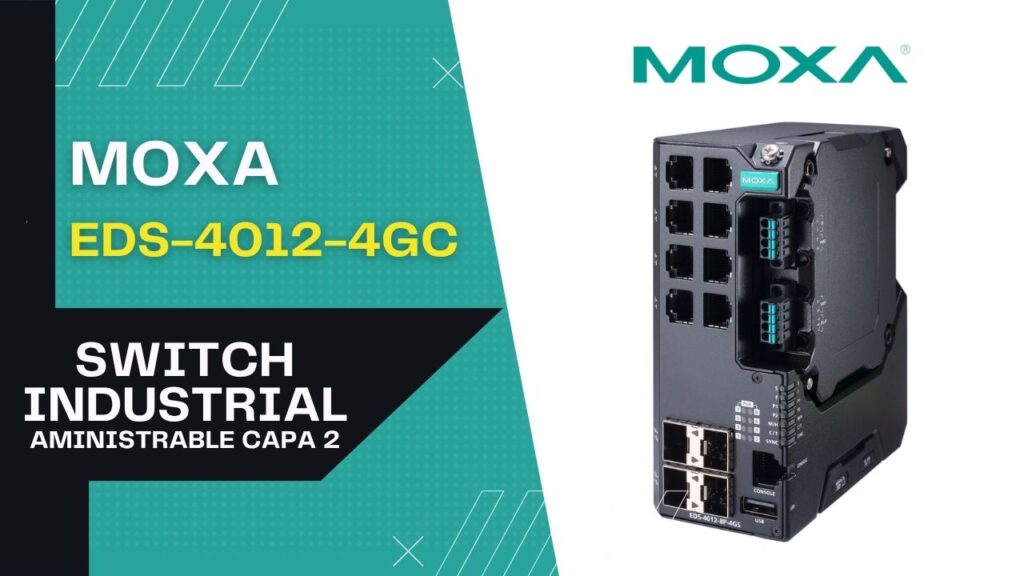 MOXA EDS-4012-4GC switch industrial mexico