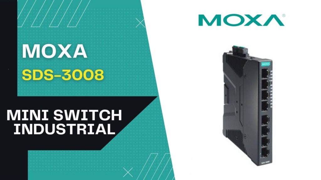 moxa sds-3008 switch industrial mexico montaje en DIN