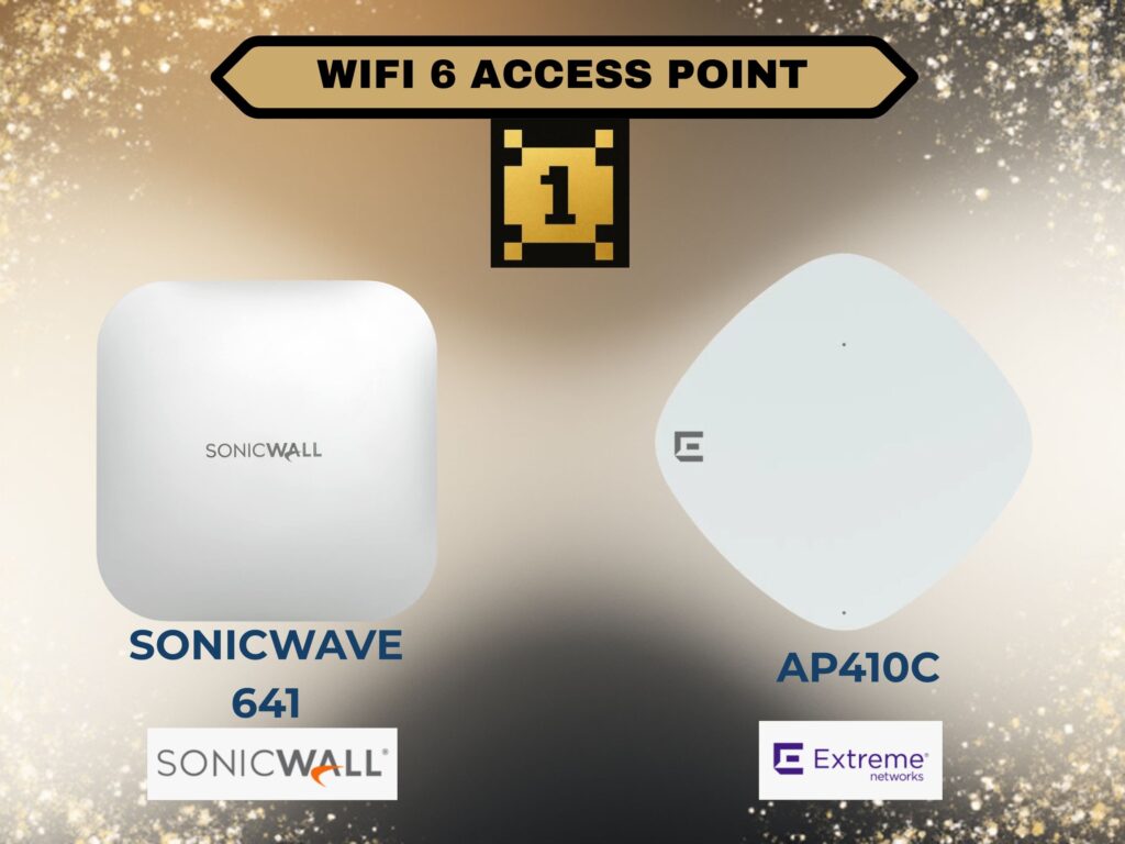 sonicwall sonicwave 641 vs extreme ap410c comparativa wifi 6