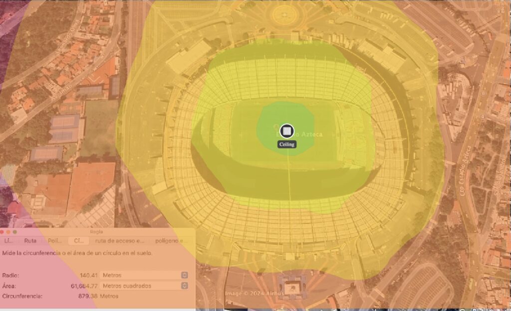 radio de cobertura wifi Ruijie Reyee RG-RAP2260(E) 5 GHz