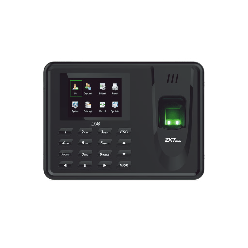 reloj checador zkteco LX40ZI