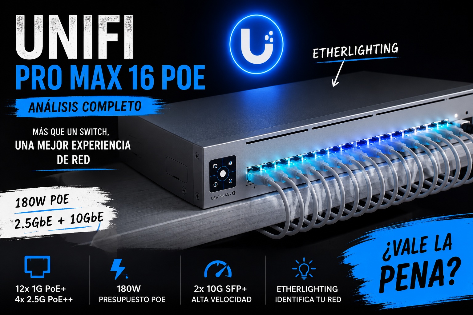 usw-pro-max-16-poe mexico proveedor ubiquiti unifi
