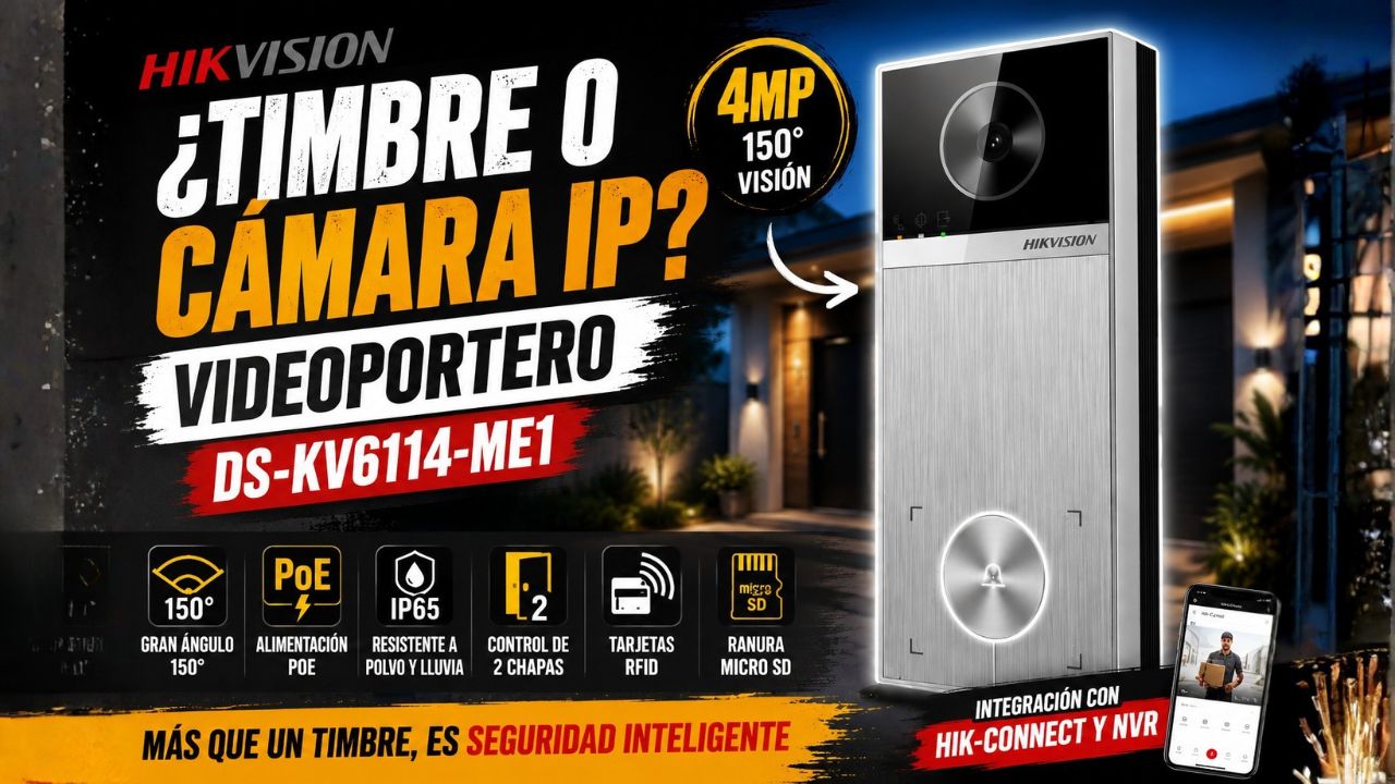 hikvision DS-KV6114-ME1 ip villa door station