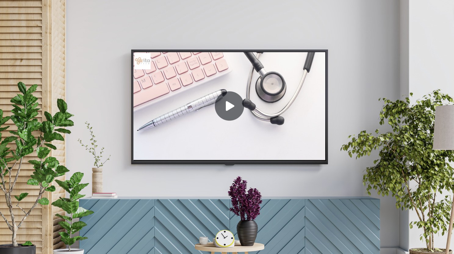 comunicación interna pantalla interactiva recursos humanos