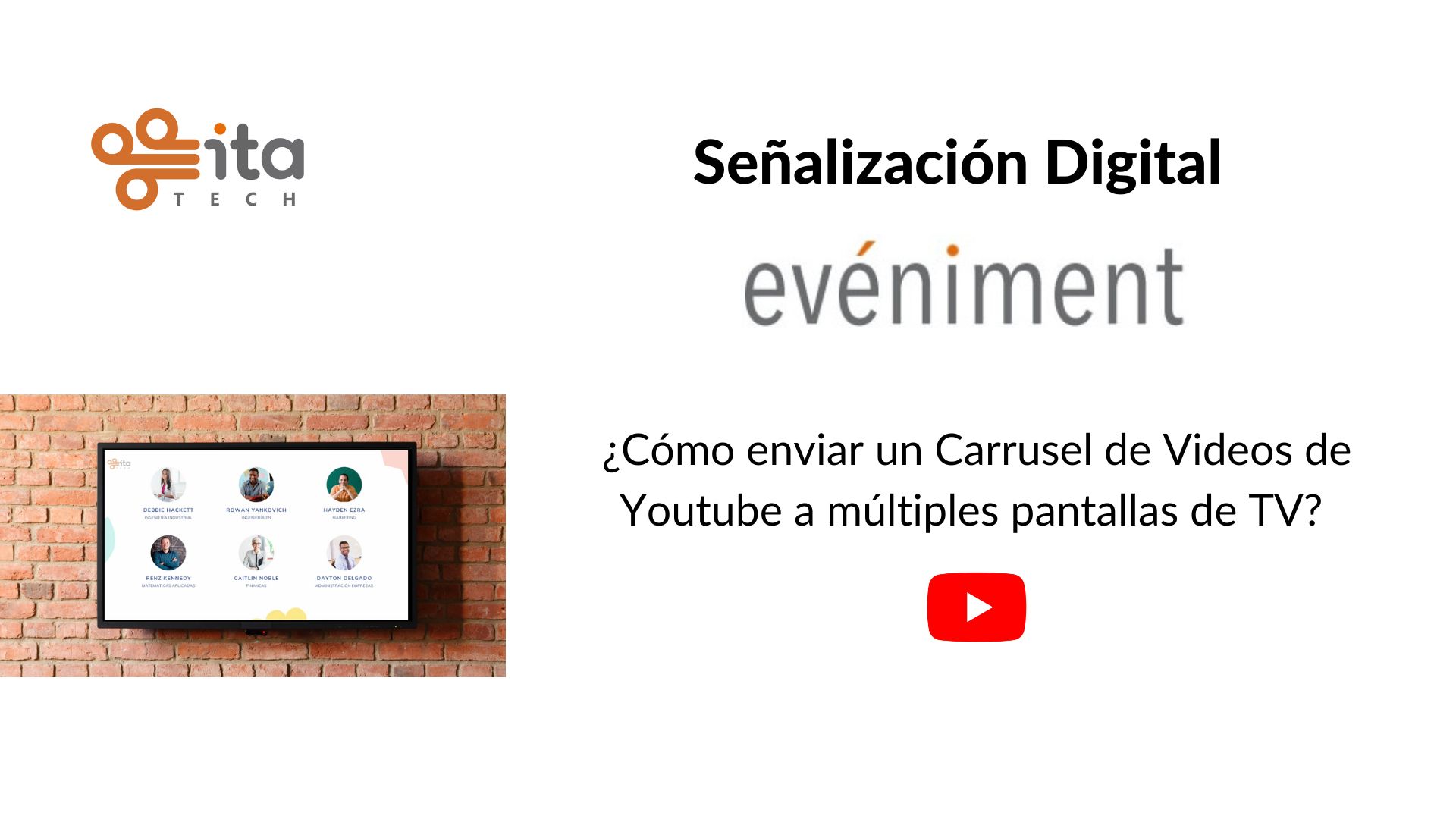transmitir videos YouTube streaming a múltiples pantallas de TV