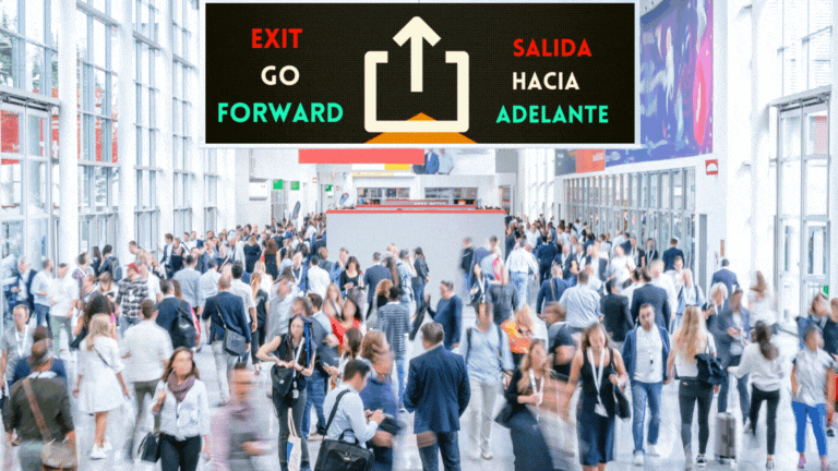 ruta-evacuacion-digital-pantalla